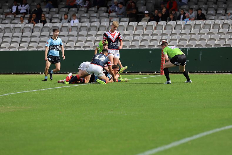 Harold Matthews Cup Semi Final Sydney ROOSTERS v Cronulla SHARKS
