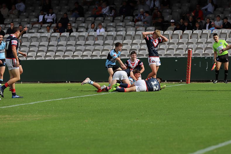 Harold Matthews Cup Semi Final Sydney ROOSTERS v Cronulla SHARKS