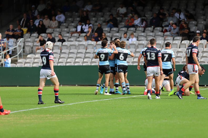 Harold Matthews Cup Semi Final Sydney ROOSTERS v Cronulla SHARKS