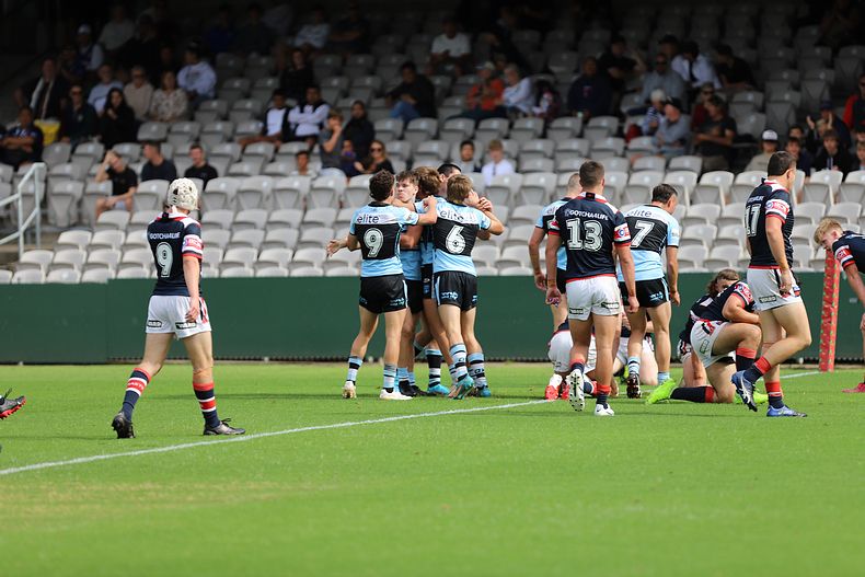 Harold Matthews Cup Semi Final Sydney ROOSTERS v Cronulla SHARKS