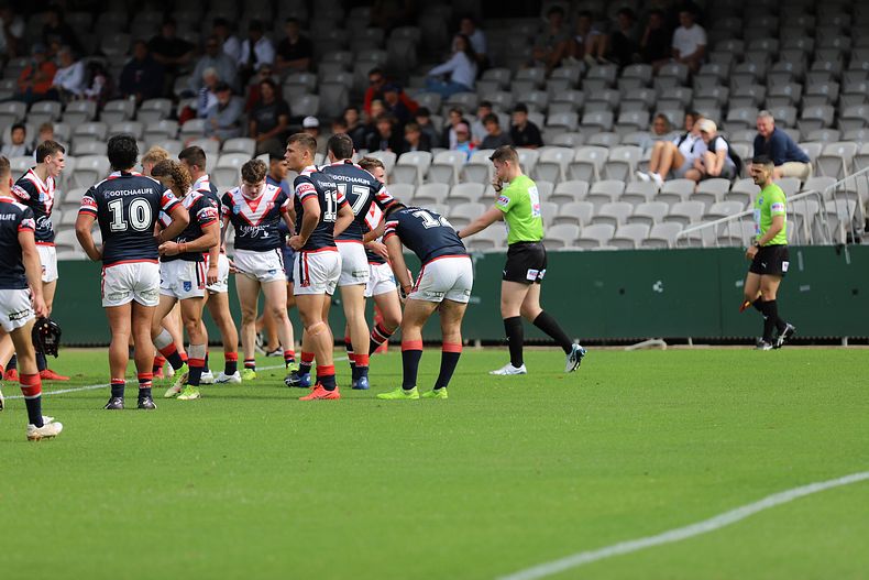 Harold Matthews Cup Semi Final Sydney ROOSTERS v Cronulla SHARKS