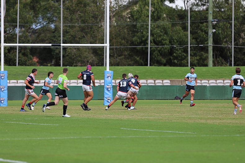 Harold Matthews Cup Semi Final Sydney ROOSTERS v Cronulla SHARKS