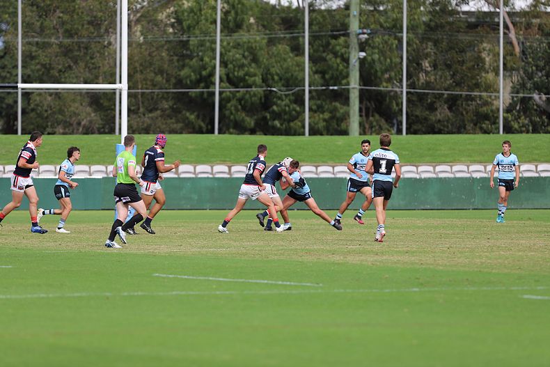 Harold Matthews Cup Semi Final Sydney ROOSTERS v Cronulla SHARKS