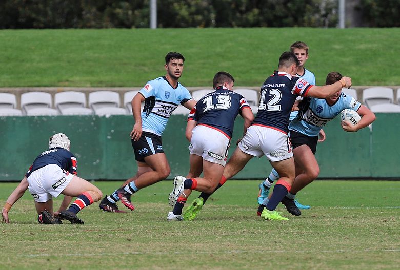 Harold Matthews Cup Semi Final Sydney ROOSTERS v Cronulla SHARKS