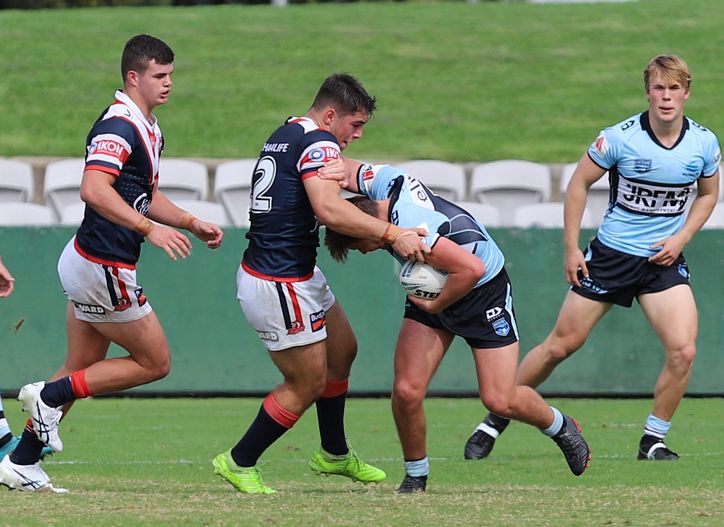 Harold Matthews Cup Semi Final Sydney ROOSTERS v Cronulla SHARKS