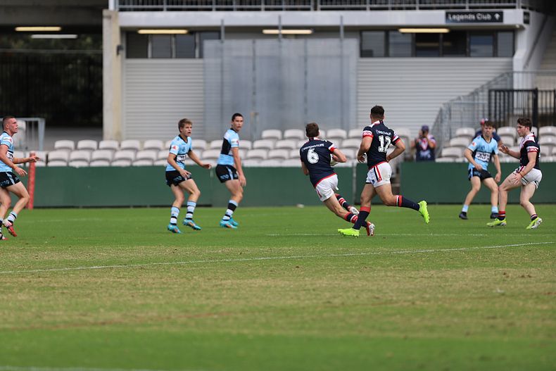 Harold Matthews Cup Semi Final Sydney ROOSTERS v Cronulla SHARKS