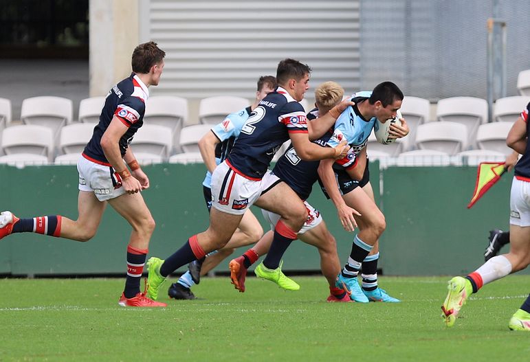 Harold Matthews Cup Semi Final Sydney ROOSTERS v Cronulla SHARKS