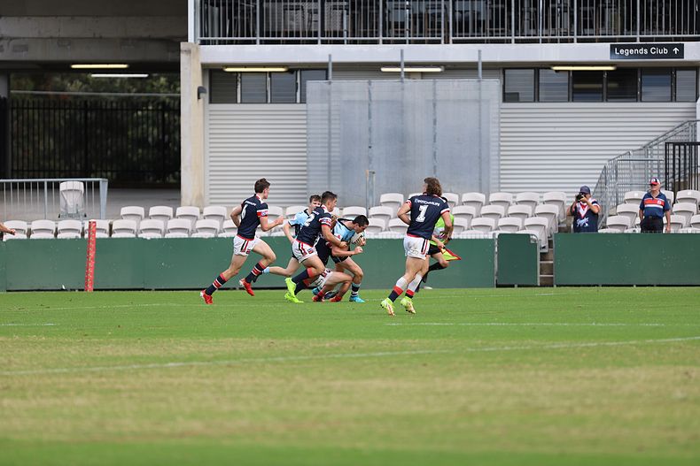 Harold Matthews Cup Semi Final Sydney ROOSTERS v Cronulla SHARKS