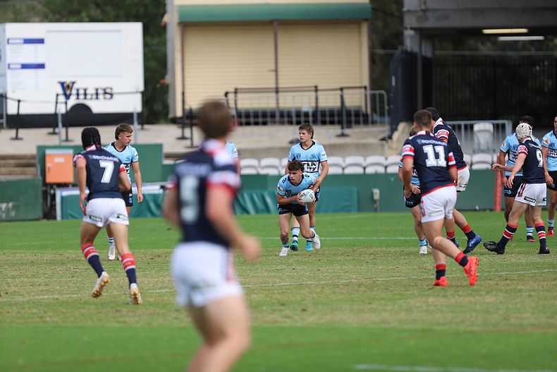 Harold Matthews Cup Semi Final Sydney ROOSTERS v Cronulla SHARKS
