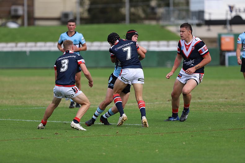 Harold Matthews Cup Semi Final Sydney ROOSTERS v Cronulla SHARKS