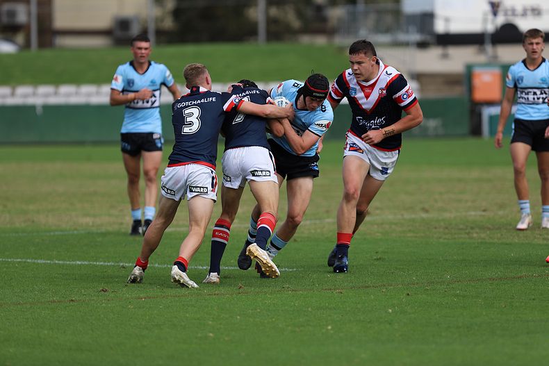 Harold Matthews Cup Semi Final Sydney ROOSTERS v Cronulla SHARKS