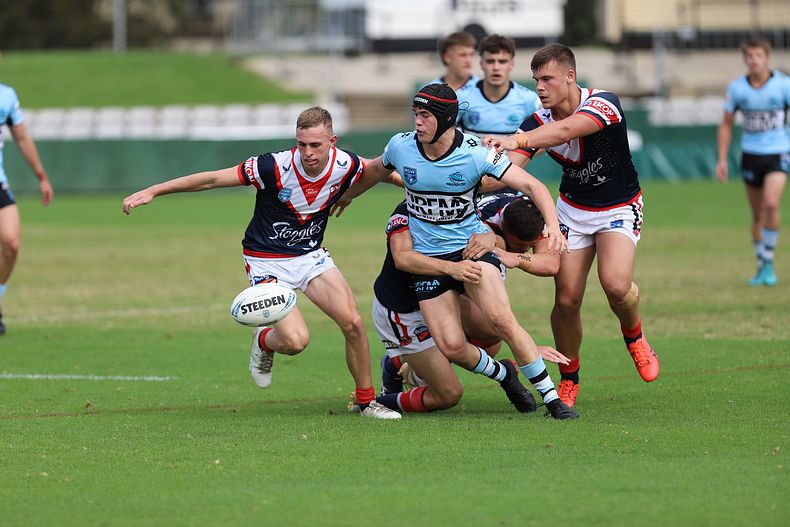 Harold Matthews Cup Semi Final Sydney ROOSTERS v Cronulla SHARKS