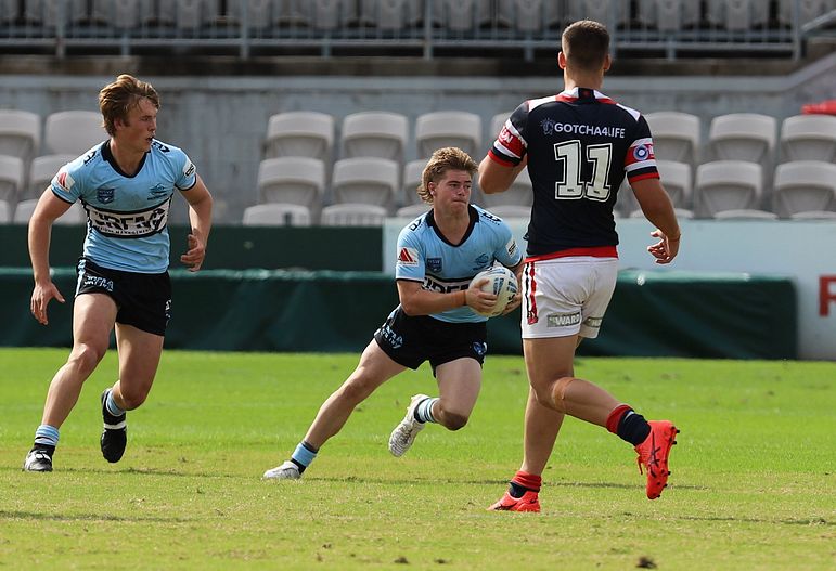 Harold Matthews Cup Semi Final Sydney ROOSTERS v Cronulla SHARKS