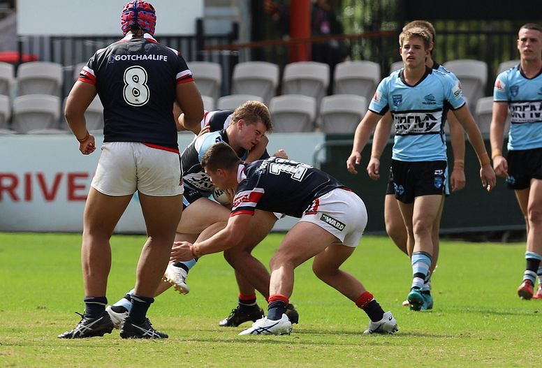 Harold Matthews Cup Semi Final Sydney ROOSTERS v Cronulla SHARKS