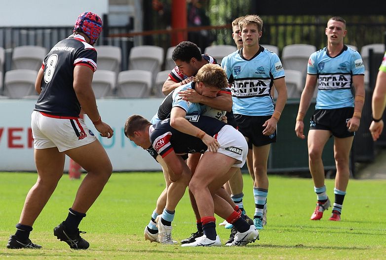 Harold Matthews Cup Semi Final Sydney ROOSTERS v Cronulla SHARKS
