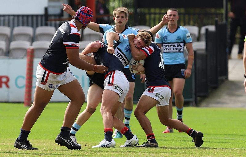 Harold Matthews Cup Semi Final Sydney ROOSTERS v Cronulla SHARKS