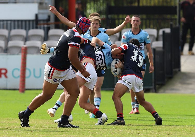 Harold Matthews Cup Semi Final Sydney ROOSTERS v Cronulla SHARKS