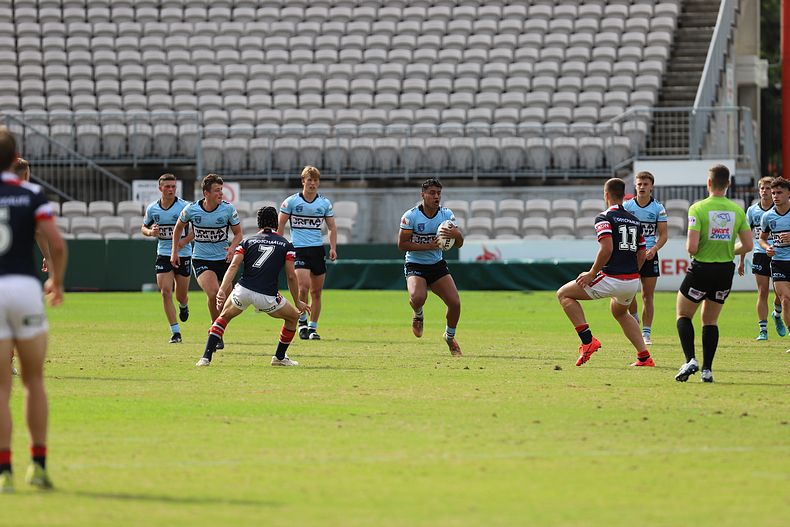 Harold Matthews Cup Semi Final Sydney ROOSTERS v Cronulla SHARKS