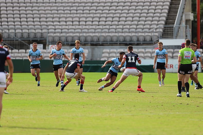 Harold Matthews Cup Semi Final Sydney ROOSTERS v Cronulla SHARKS