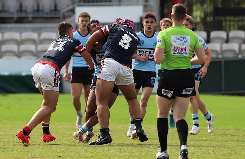 Harold Matthews Cup Semi Final Sydney ROOSTERS v Cronulla SHARKS