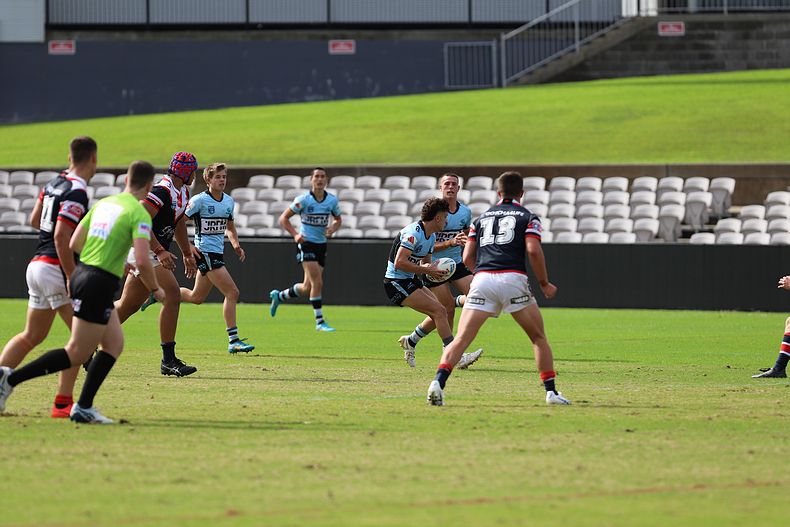 Harold Matthews Cup Semi Final Sydney ROOSTERS v Cronulla SHARKS