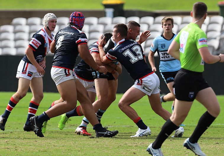 Harold Matthews Cup Semi Final Sydney ROOSTERS v Cronulla SHARKS