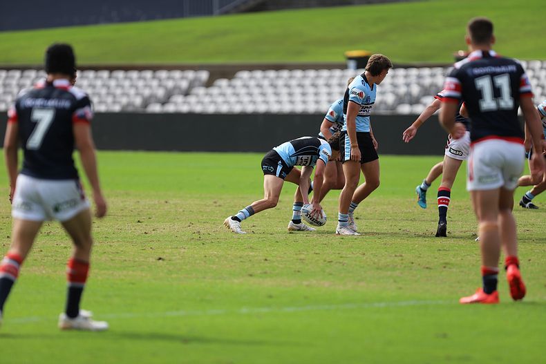 Harold Matthews Cup Semi Final Sydney ROOSTERS v Cronulla SHARKS