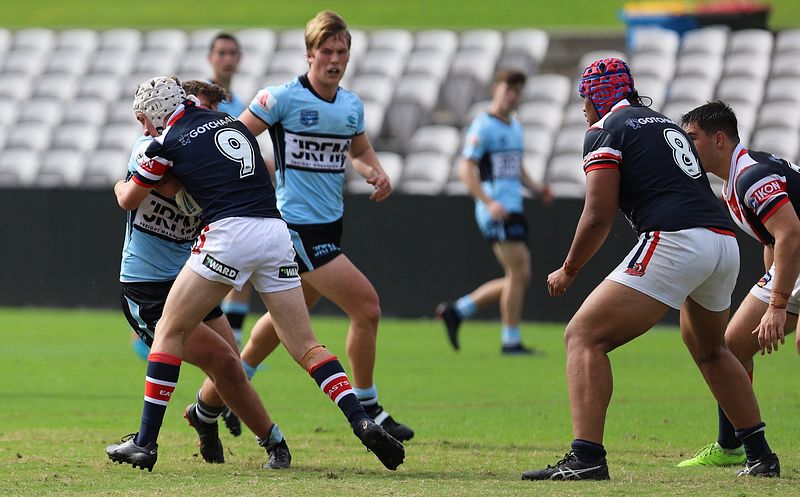 Harold Matthews Cup Semi Final Sydney ROOSTERS v Cronulla SHARKS