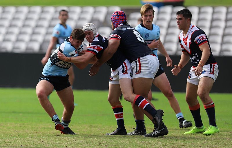 Harold Matthews Cup Semi Final Sydney ROOSTERS v Cronulla SHARKS