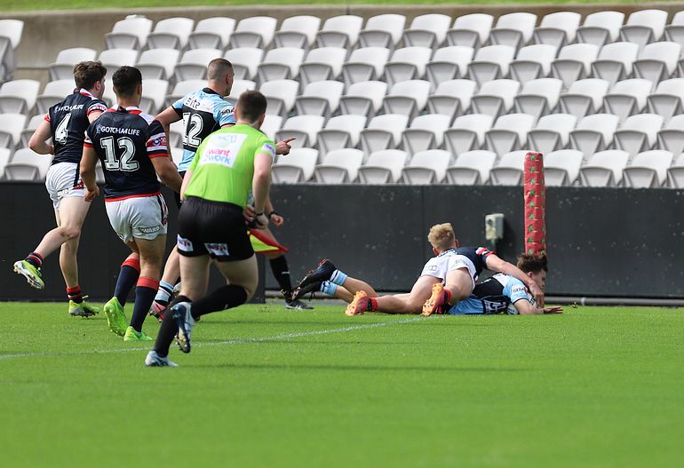 Harold Matthews Cup Semi Final Sydney ROOSTERS v Cronulla SHARKS