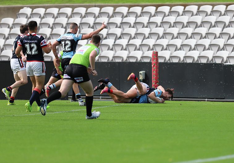 Harold Matthews Cup Semi Final Sydney ROOSTERS v Cronulla SHARKS