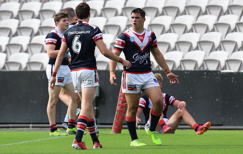 Harold Matthews Cup Semi Final Sydney ROOSTERS v Cronulla SHARKS