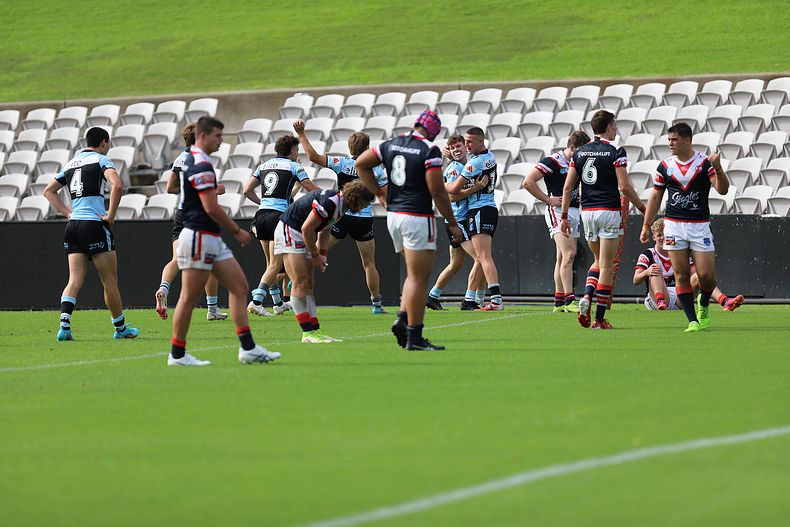 Harold Matthews Cup Semi Final Sydney ROOSTERS v Cronulla SHARKS