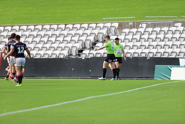 Harold Matthews Cup Semi Final Sydney ROOSTERS v Cronulla SHARKS