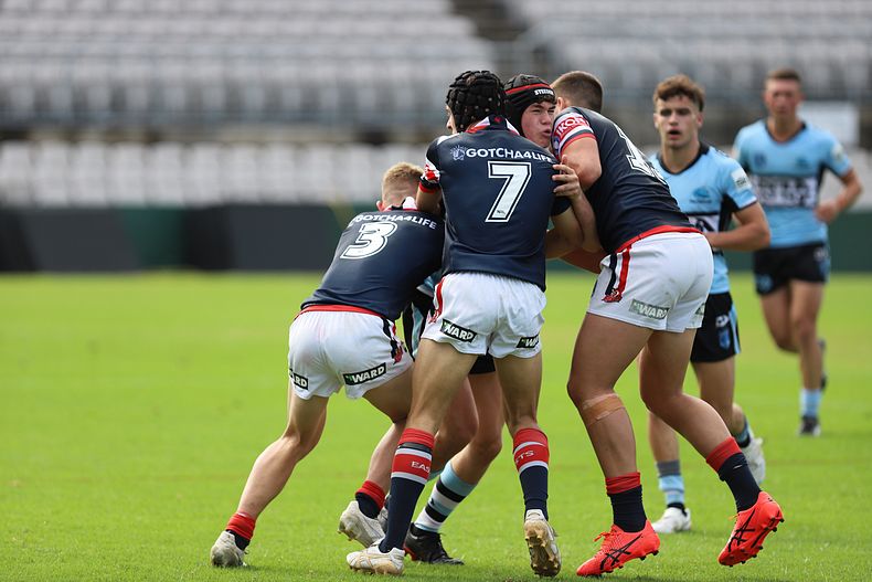 Harold Matthews Cup Semi Final Sydney ROOSTERS v Cronulla SHARKS