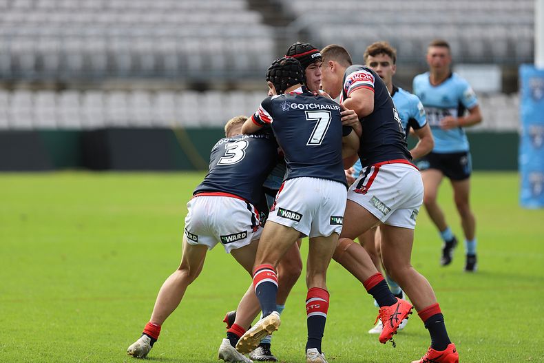 Harold Matthews Cup Semi Final Sydney ROOSTERS v Cronulla SHARKS