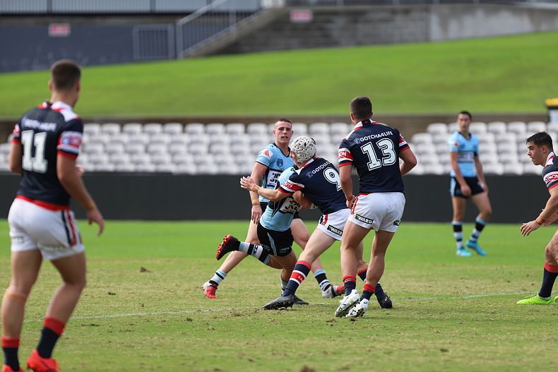 Harold Matthews Cup Semi Final Sydney ROOSTERS v Cronulla SHARKS