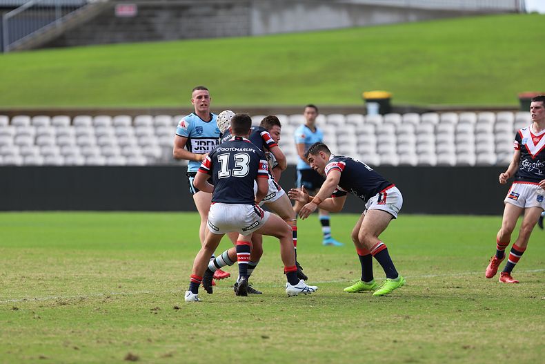 Harold Matthews Cup Semi Final Sydney ROOSTERS v Cronulla SHARKS