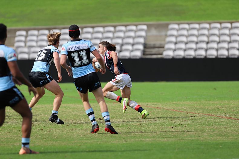Harold Matthews Cup Semi Final Sydney ROOSTERS v Cronulla SHARKS