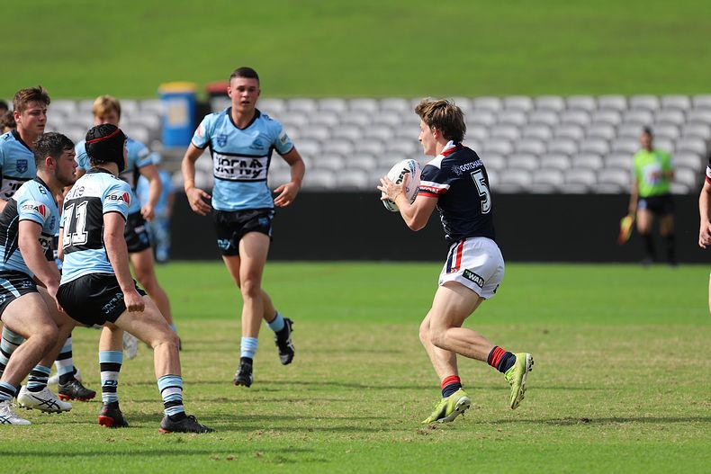 Harold Matthews Cup Semi Final Sydney ROOSTERS v Cronulla SHARKS