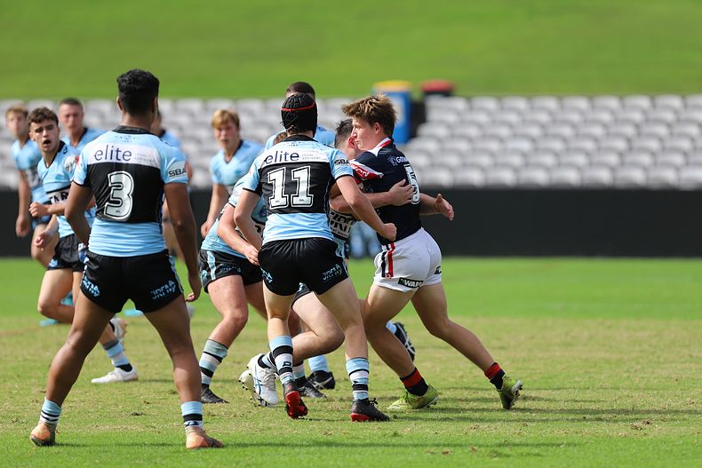 Harold Matthews Cup Semi Final Sydney ROOSTERS v Cronulla SHARKS