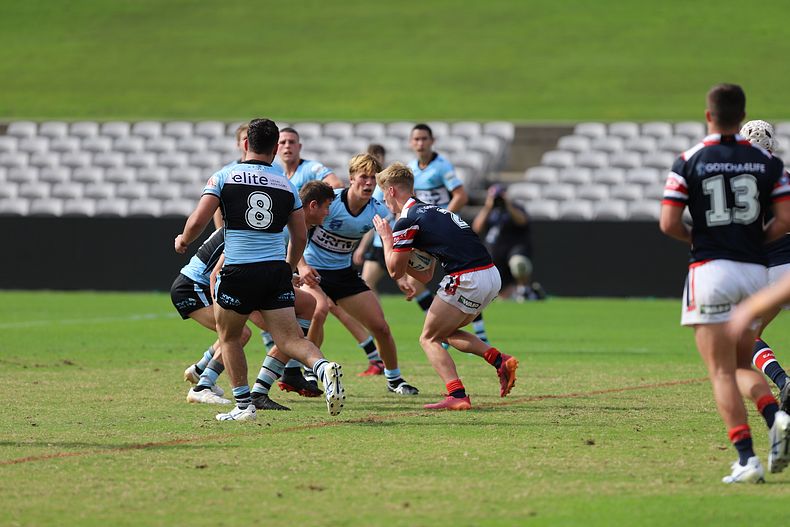 Harold Matthews Cup Semi Final Sydney ROOSTERS v Cronulla SHARKS