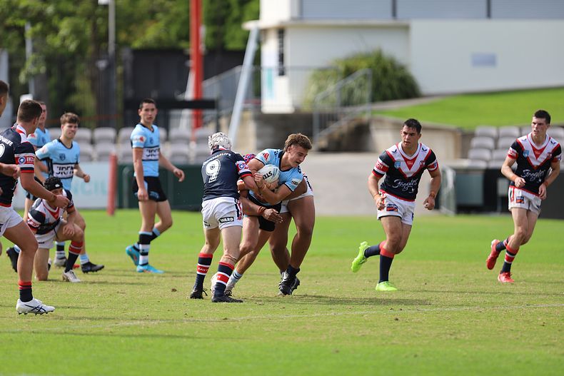 Harold Matthews Cup Semi Final Sydney ROOSTERS v Cronulla SHARKS