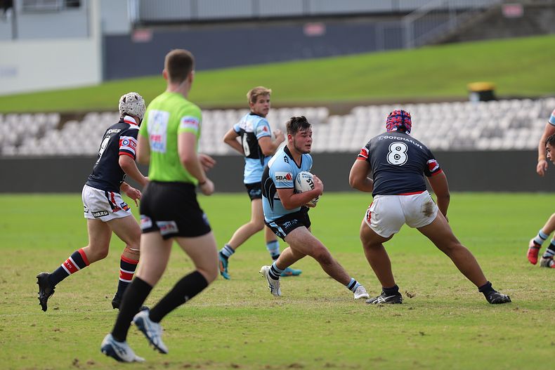Harold Matthews Cup Semi Final Sydney ROOSTERS v Cronulla SHARKS