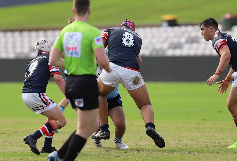 Harold Matthews Cup Semi Final Sydney ROOSTERS v Cronulla SHARKS