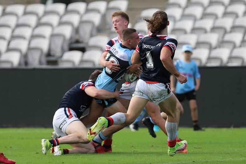 Harold Matthews Cup Semi Final Sydney ROOSTERS v Cronulla SHARKS