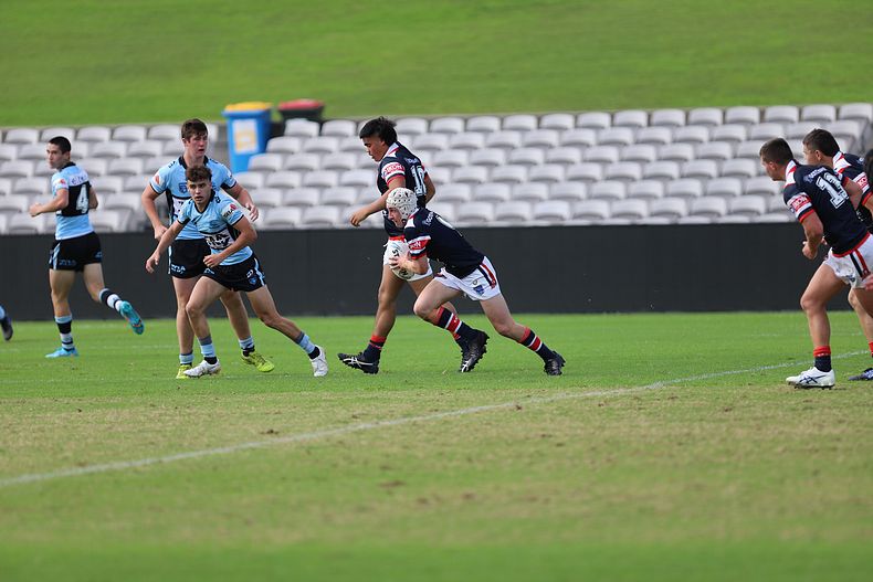 Harold Matthews Cup Semi Final Sydney ROOSTERS v Cronulla SHARKS