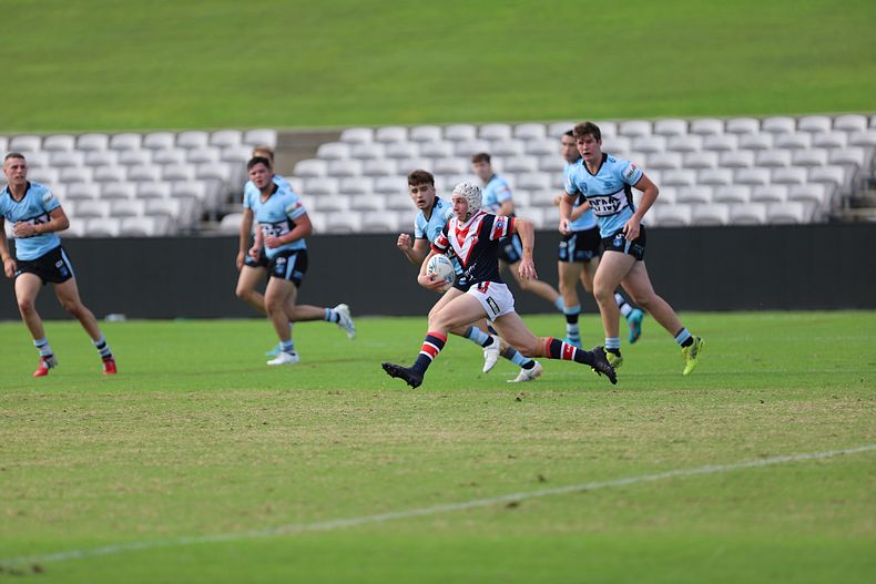 Harold Matthews Cup Semi Final Sydney ROOSTERS v Cronulla SHARKS