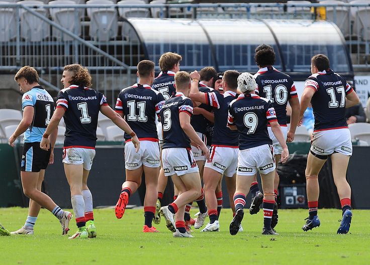 Harold Matthews Cup Semi Final Sydney ROOSTERS v Cronulla SHARKS