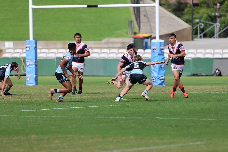 Harold Matthews Cup Semi Final Sydney ROOSTERS v Cronulla SHARKS
